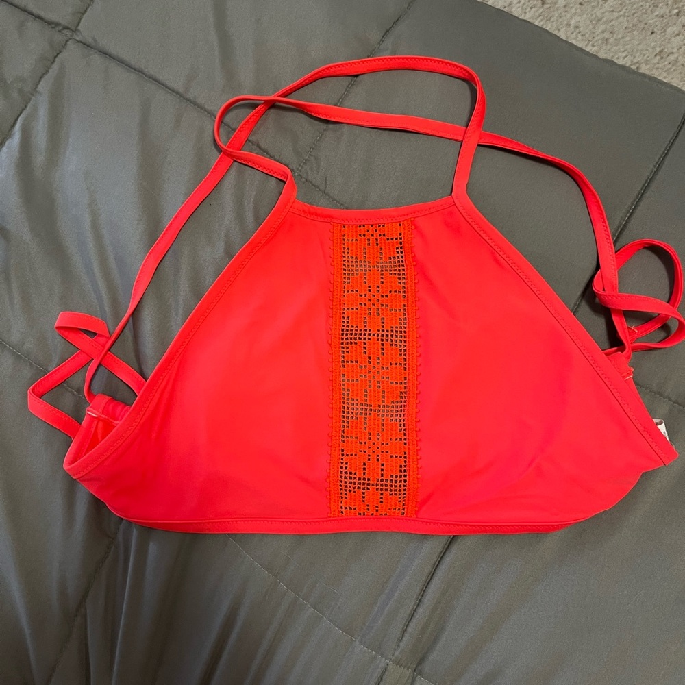 Halter swimsuit top